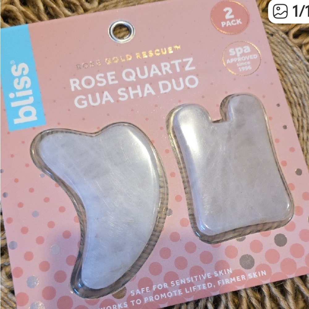 Bliss Rose Gold Gua Sha Set